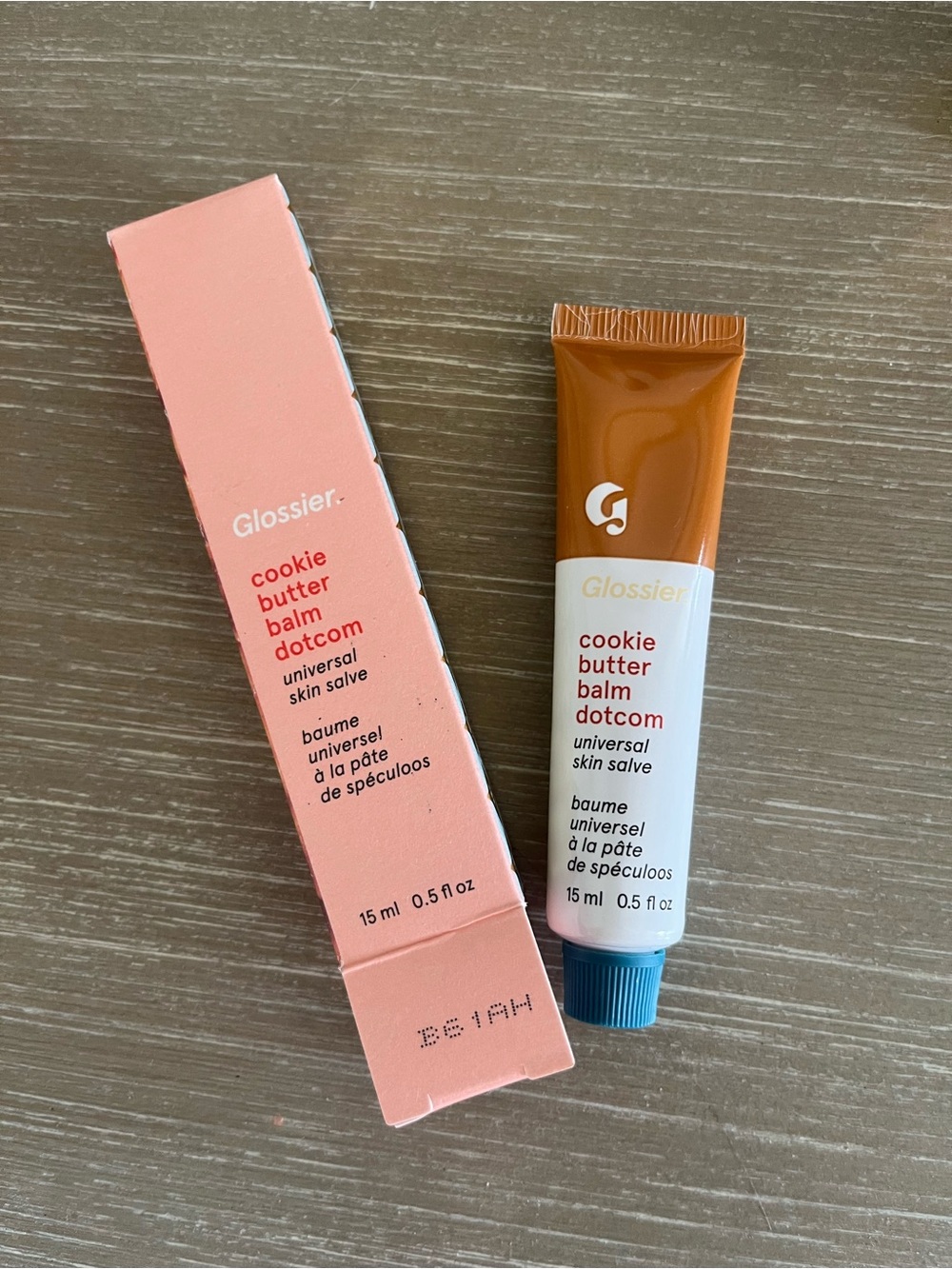 Brand New NIB Glossier Cookie Butter Balm Dotcom Universal Skin Salve